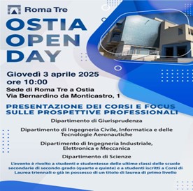 Brochuer's cover of Ostia Open Day