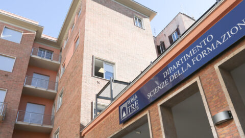 the entrance to the Department of Education Science