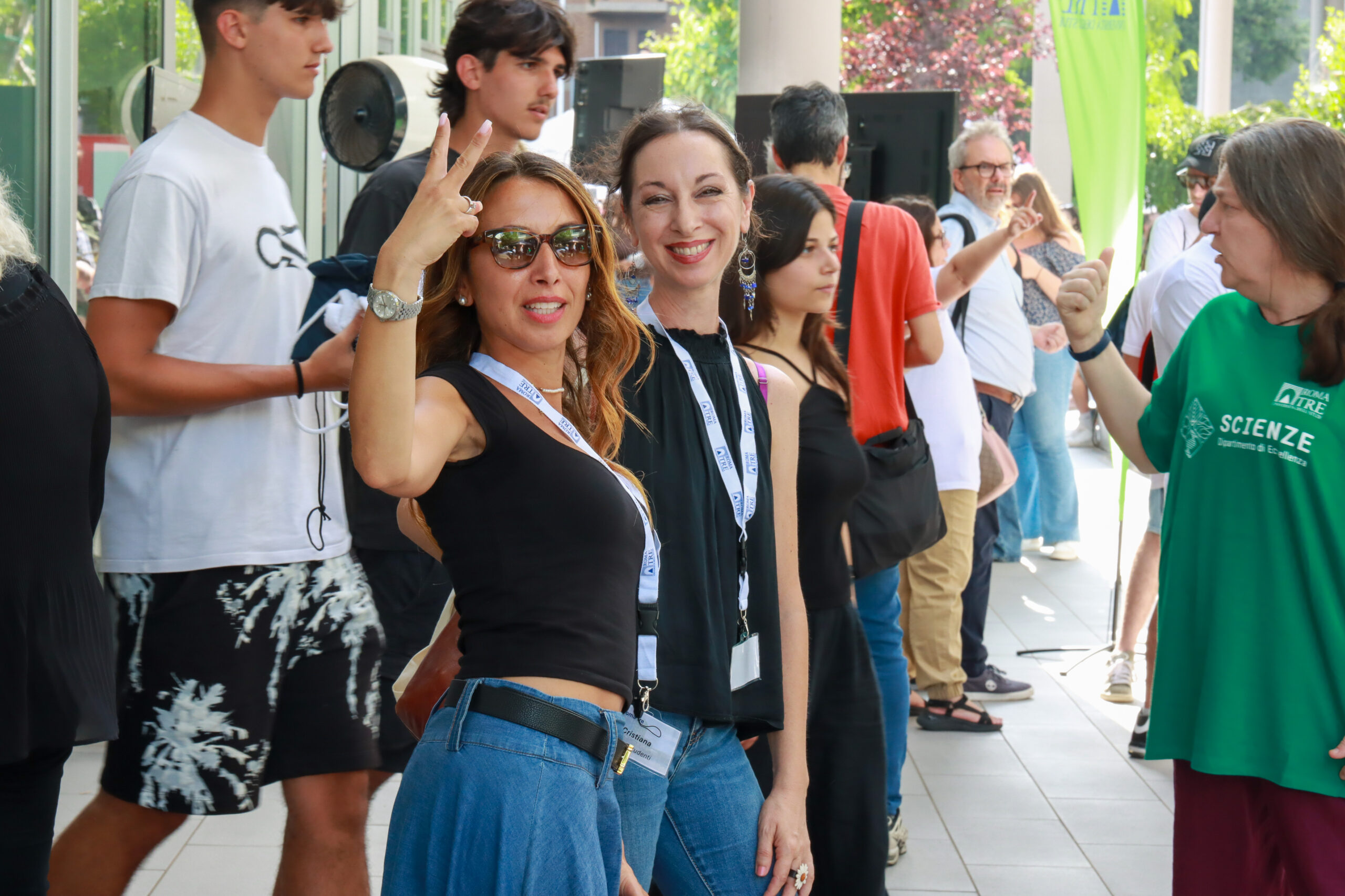 Students during the orientation day for new enrollments