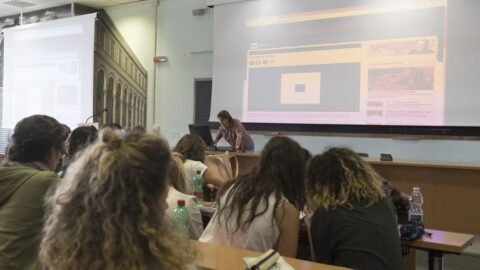 students in the classroom during a lesson